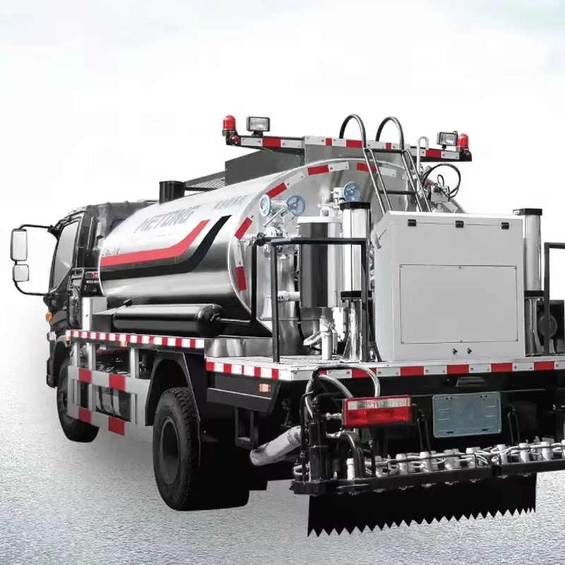 8m3 distributor bitumen asphalt spreader truck