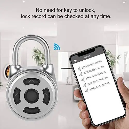 Digital Thumbprint APP PadLock Intelligent Padlock Smart Password Padlock
