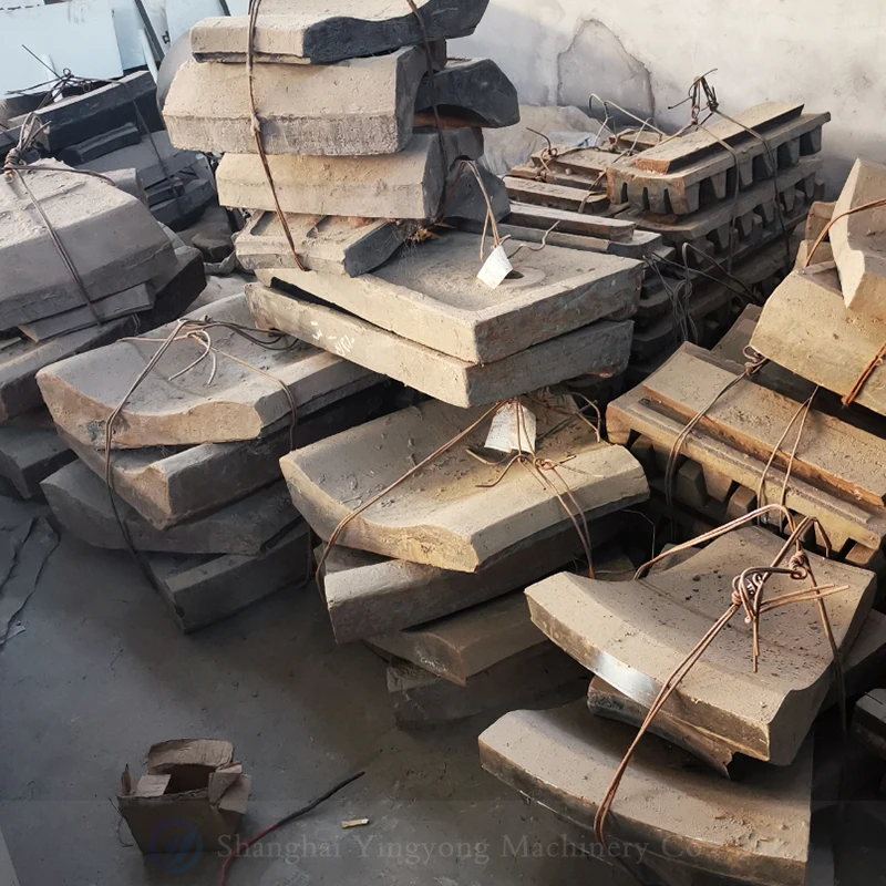 high manganese steel ball mill liner plate / mill shell liner to ball mill alloy steel liner