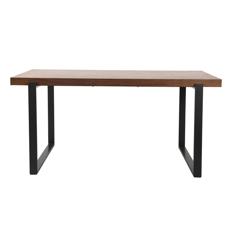 luxury design wood dining table factory wholesale solid wood dining table veneer dining table set