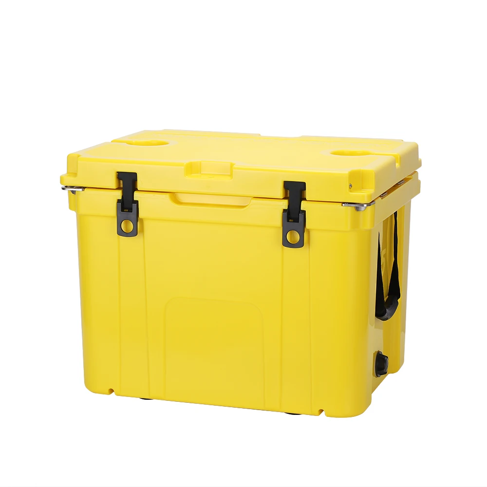 Factory manufacture cheap price low MOQ plastic roto molded cooler insulin milk cooler tank travel case