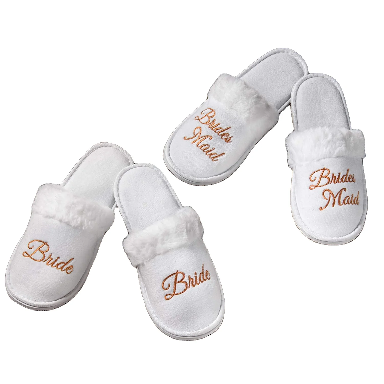 Wedding slippers Bridal Shower Favor Gift Wedding decoration Disposable Bridesmaid Bride Slippers