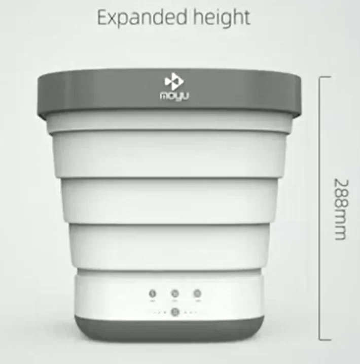 Colorful mini folded washer for women underwear kids cloth T shirt