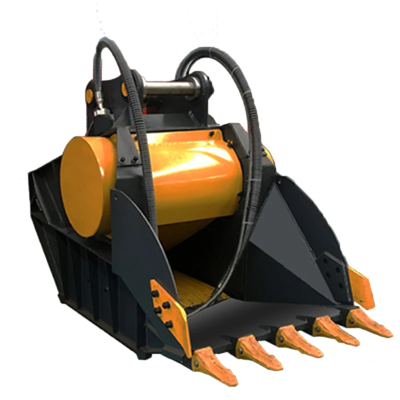 SCOTE Hot sales Excavator  Rock  Crusher  Bucket   High Quality Concrete Crusher Bucket with Certificate