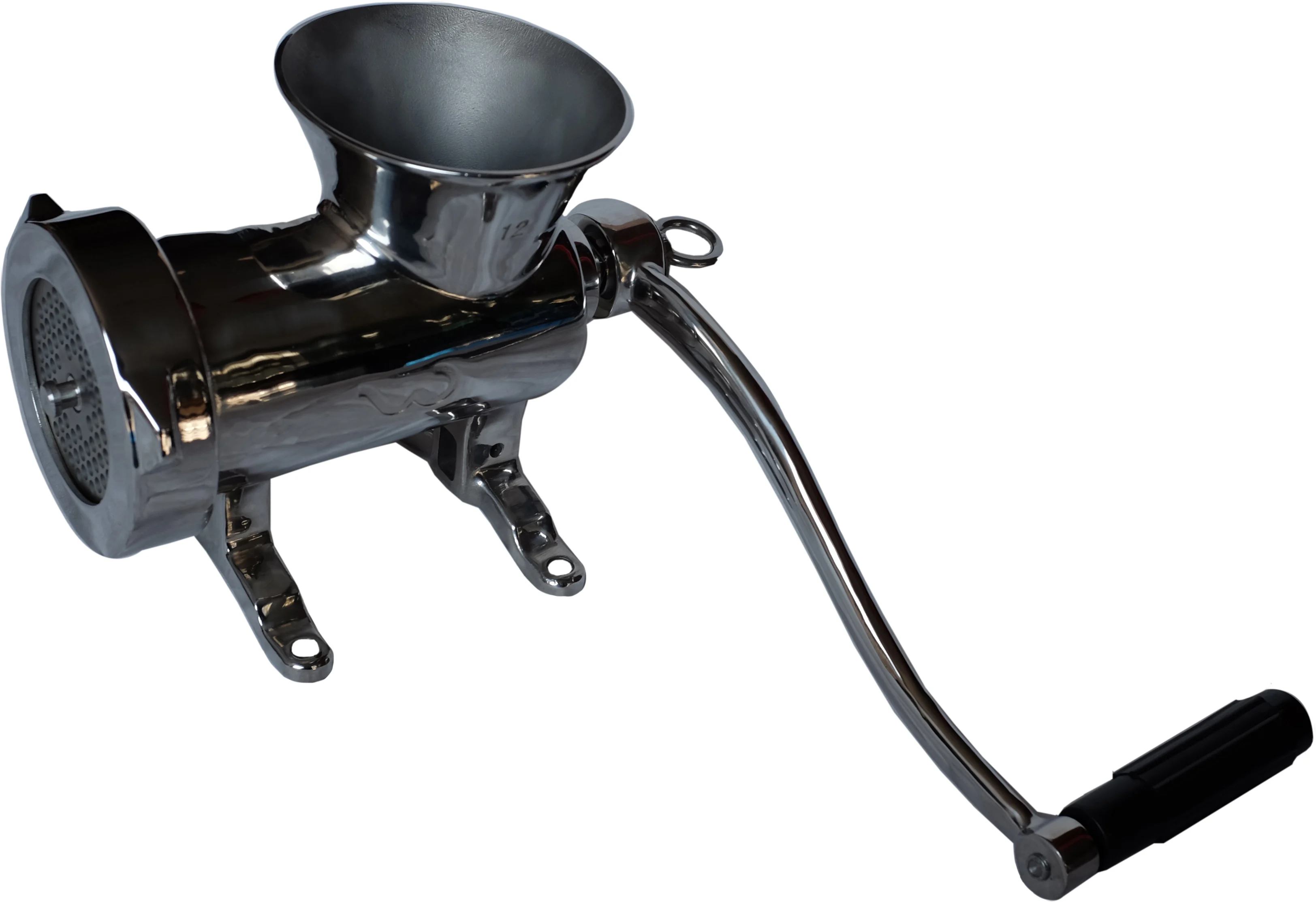 Hand Operated Meat Mincer 32, Tin Plated Commercial Meat Grinder,Manual Meat Mincer