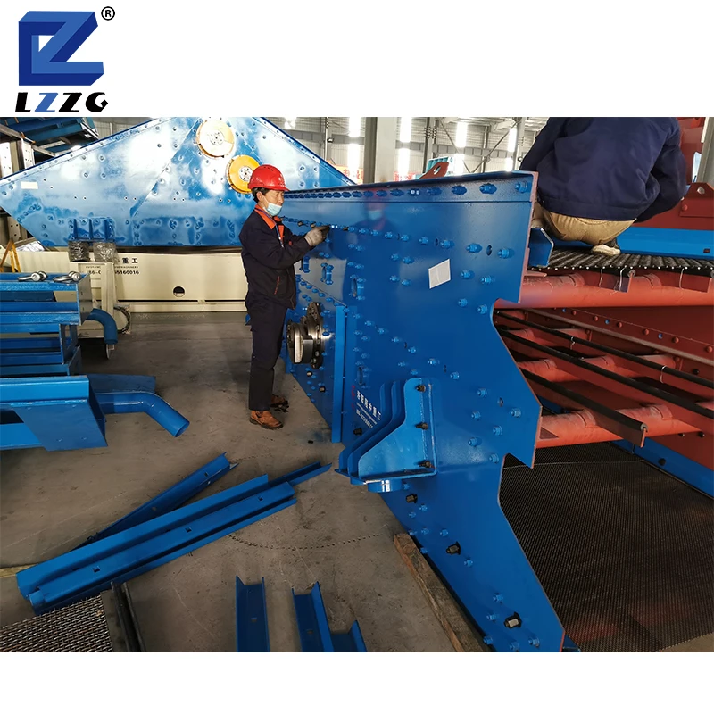 High Efficiency Silica Gravel High Capacity Sand Vibrating Screen