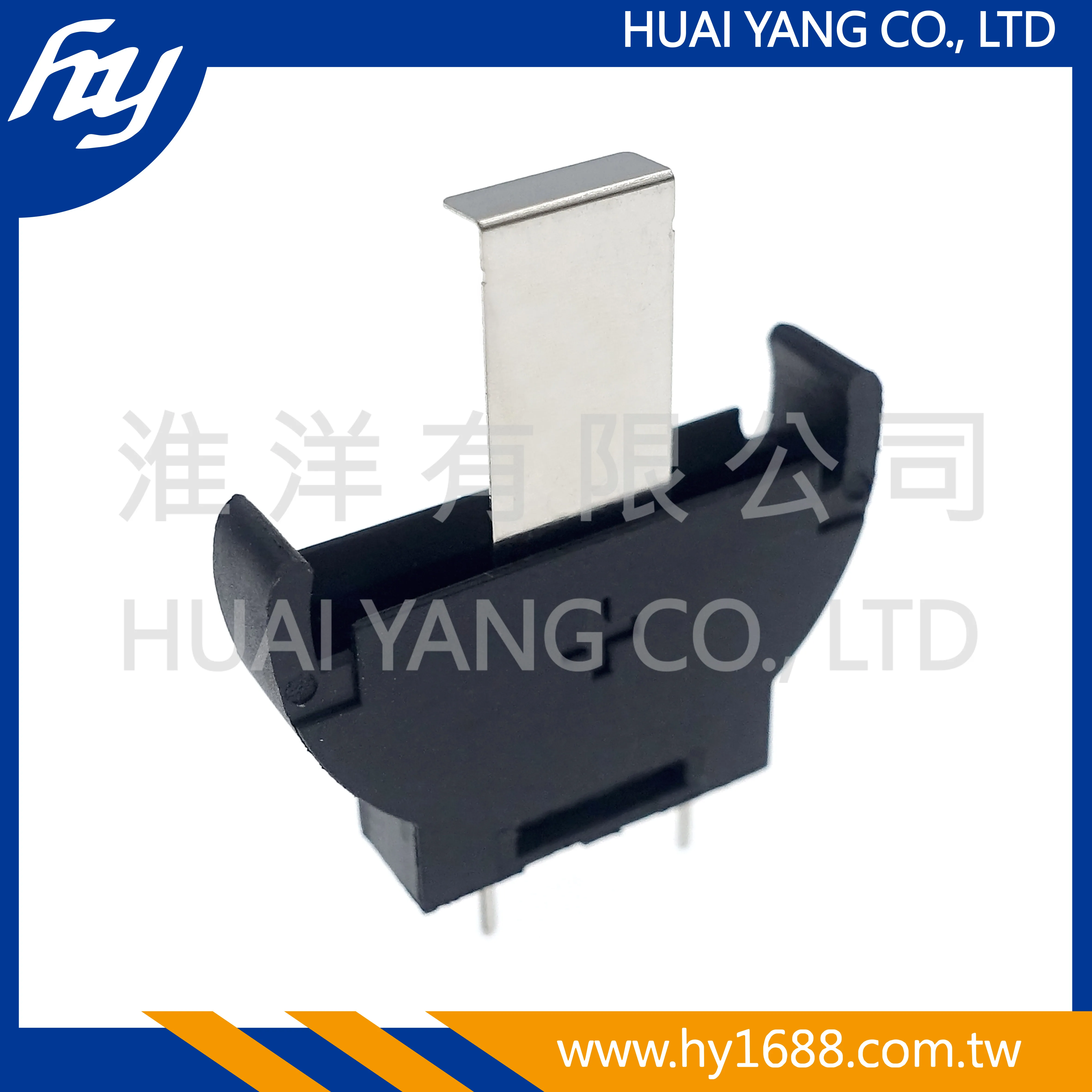 DIP Battery Holder Button Cell Battery Holder Black Battery Holder For CR2450