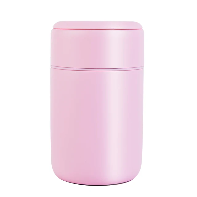 mini 500ml kids school double wall vacuum thermos insulated stainless steel food jar flask for food warning