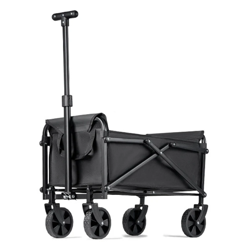 Outdoor Garden Beach Trolley Fishing Folding Camping Cart Wagon Portable Shopping Tour Hand Luggage Trolleys