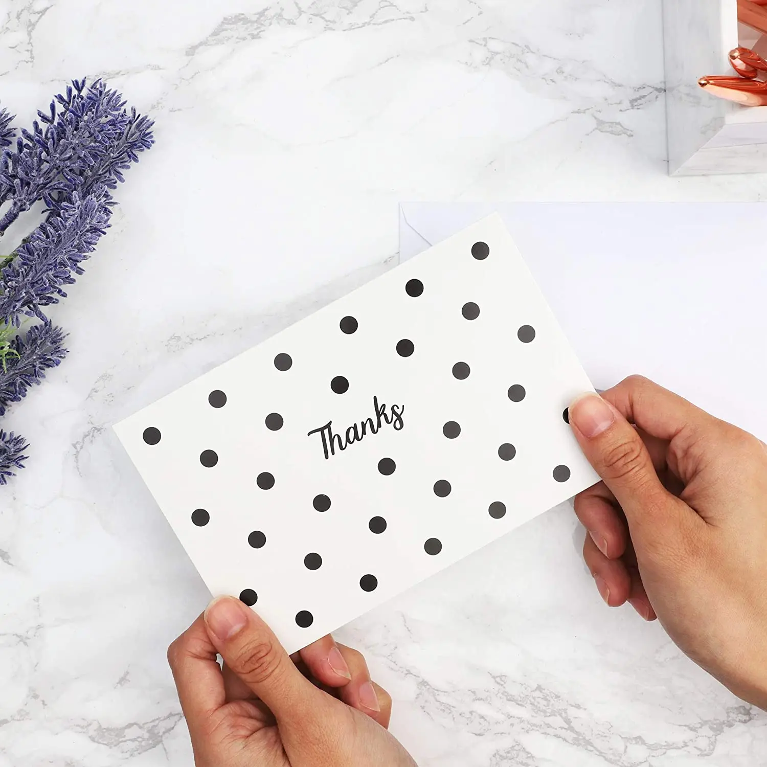 
custom Amazon hot sale thank you cards new born baby greeting card with envelopes for wedding birthday 