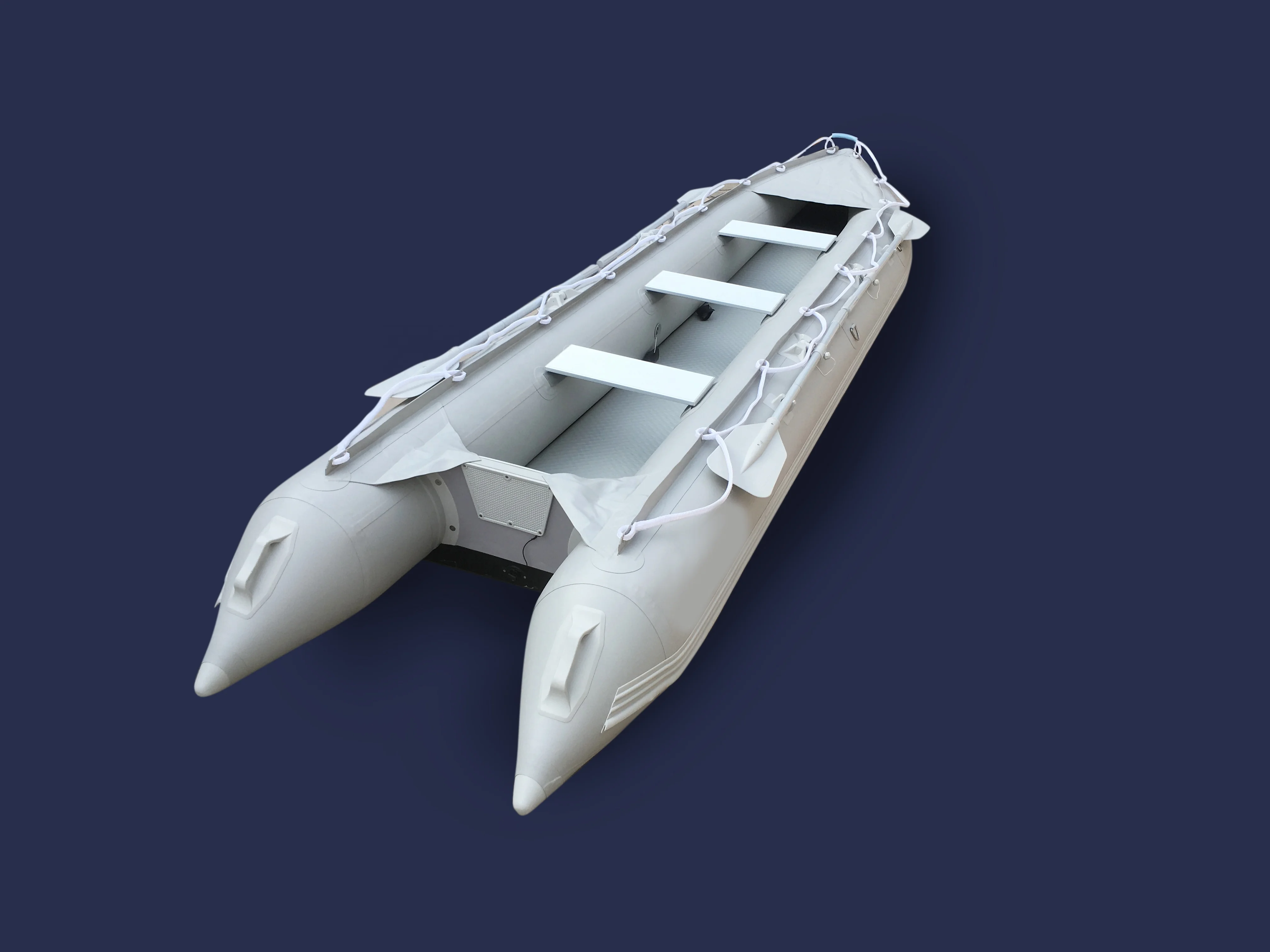 GTK470 Goethe Goboat PVC Exta Heavy Duty Inflatable Kayaks For Fishing Drifting With Aluminum Boat Seat