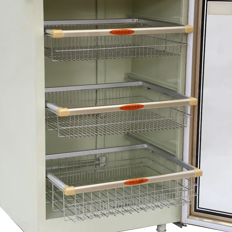 YTD690B-KT17 Commercial Freestanding glass door Hotel Tableware Disinfection Sterilization Cabinet