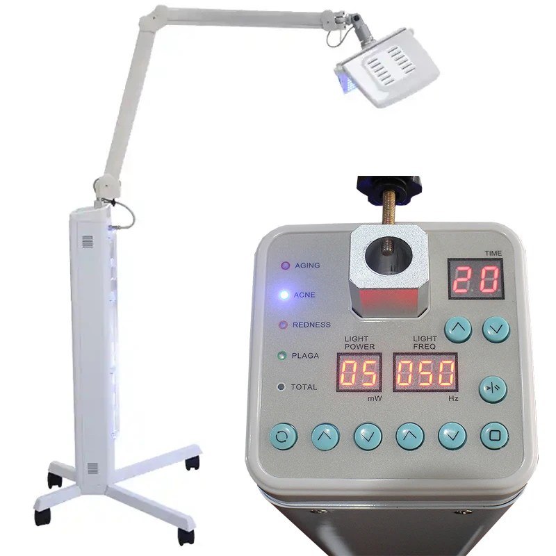 Hot Sale Professional 7 Color Spectrometer Facials and Body Portable Pdt Led Light Therapy Machine