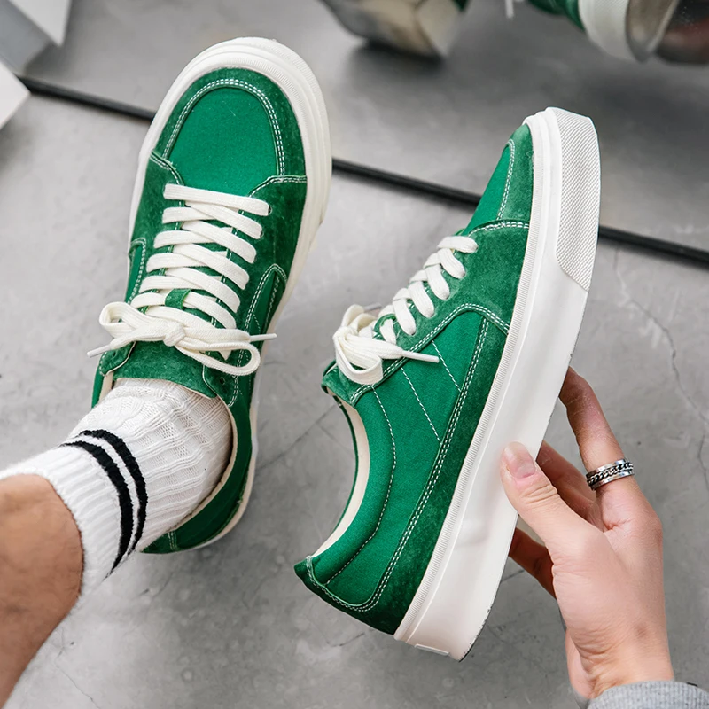 Wholesale Campus Canvas Trendy Shoes Wearable Fashion Men Canvas Casual Walking Style Shoes