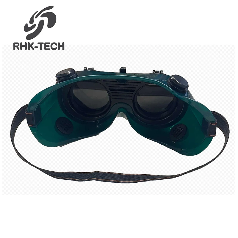 RHK 2024 Wholesale OEM Direct Supply Eye Protection Welding Goggle Gas Cutting Welding Eye Protection Safety Goggles