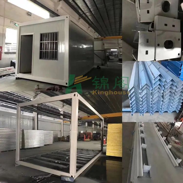 Fast Build Modular Prefab House Prefabricated Outdoor Sea freight Shipping Portable Detachable Container Office House