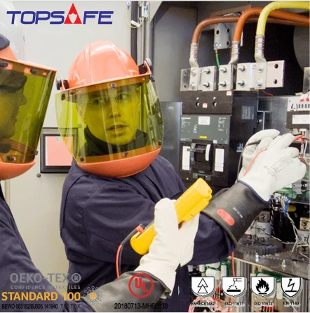 Good quality Electric Overalls protex tencel aramid  proarc-T -pu from China market