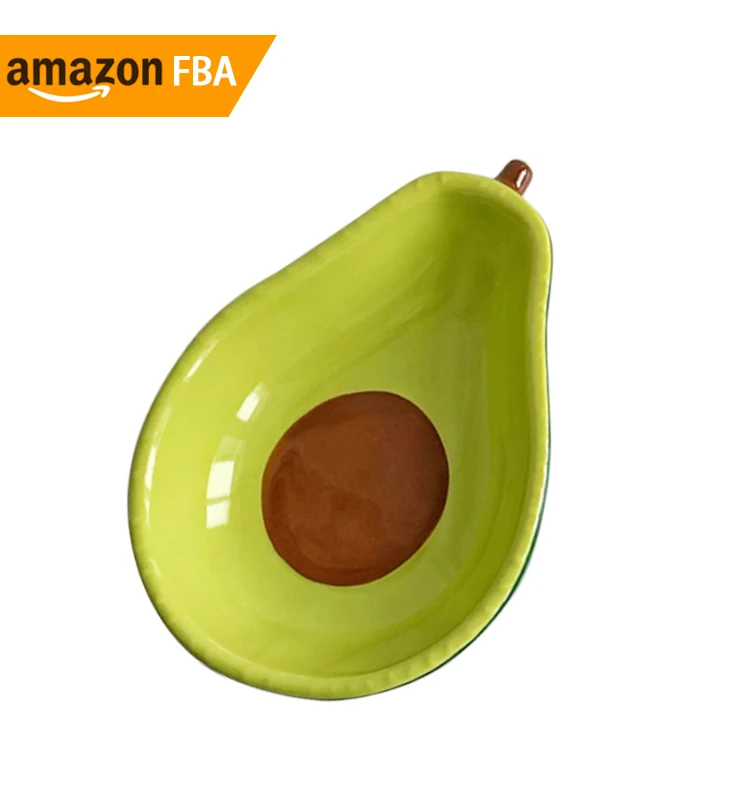 2024 New Arrivals Kitchen Accessories Tools Ceramic Avocado Bowl,Salad Bowl
