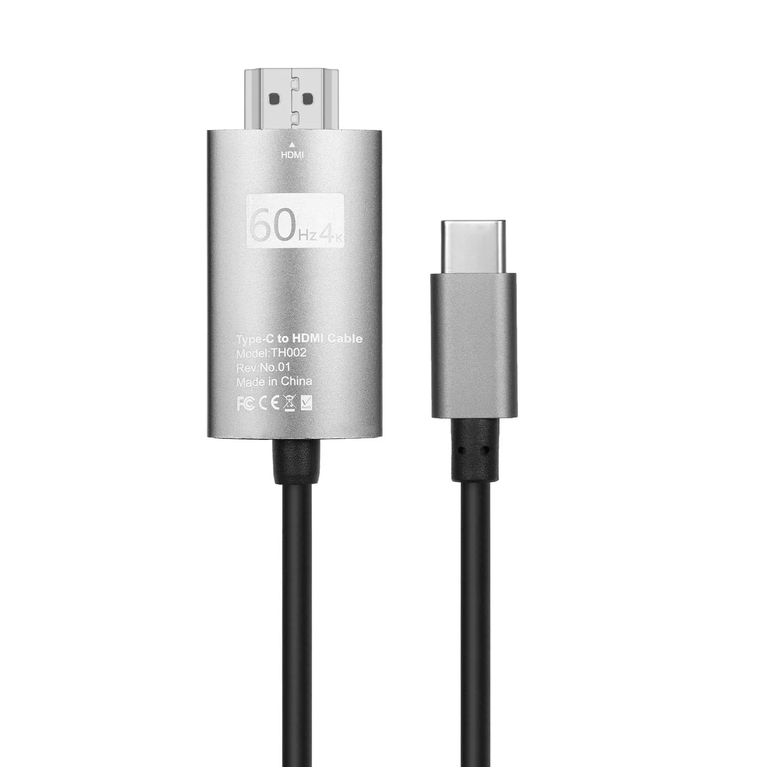  Кабель USB C-HDMI в алюминиевом корпусе для MacBook Pro 2018/2017