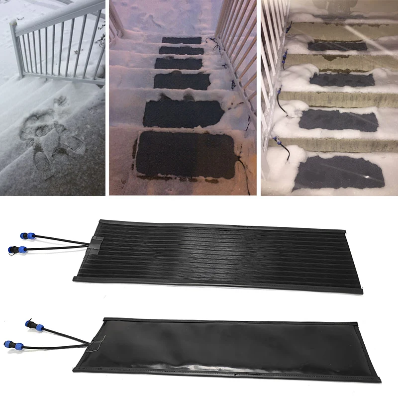 Easy Install Snow Melting Heating Mat Outdoor  Rubber Heating Mat