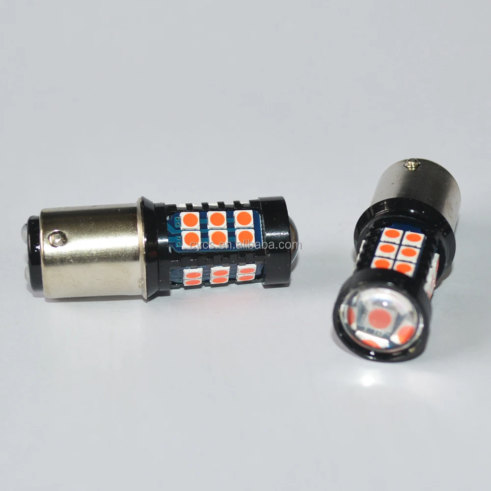 Factory wholesale BAZ15D 1157 30LED 150degree Canbus Led bulbs car accessories Bulbs super Bright Fog lights baz15d 30led 3030