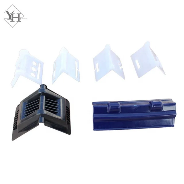 truck transport ratchet tie down straps 2 inch 50mm big black plastic edge corner protector strap corner protector