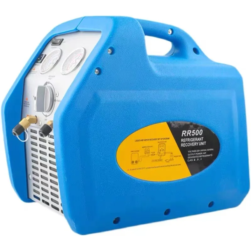 HVAC Air Conditioner Single Cylinder Gas Refrigerant Recovery Machine AC Recovery Machine RR550