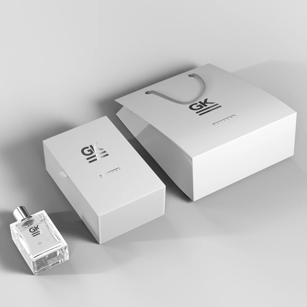 Luxury Perfume Bottle With Box Packaging Custom Printing High Quality Gift Box