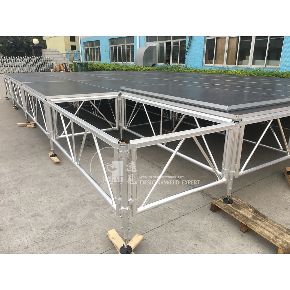 High Quality Aluminum Outdoor Riser Portable Stage for Sale