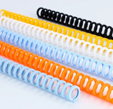 Loose-leaf Plastic Binding Ring Spring Spiral Rings For 30 Holes Paper Notebook Stationery Office Supplies