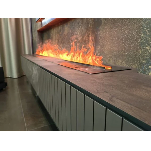 High Quality Stainless Steel cheminee bio ethanol water vapor fireplace burner 800-2000mm/0.8m-2m