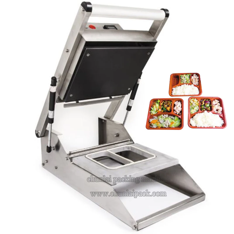 manual portable bento box sealing machine