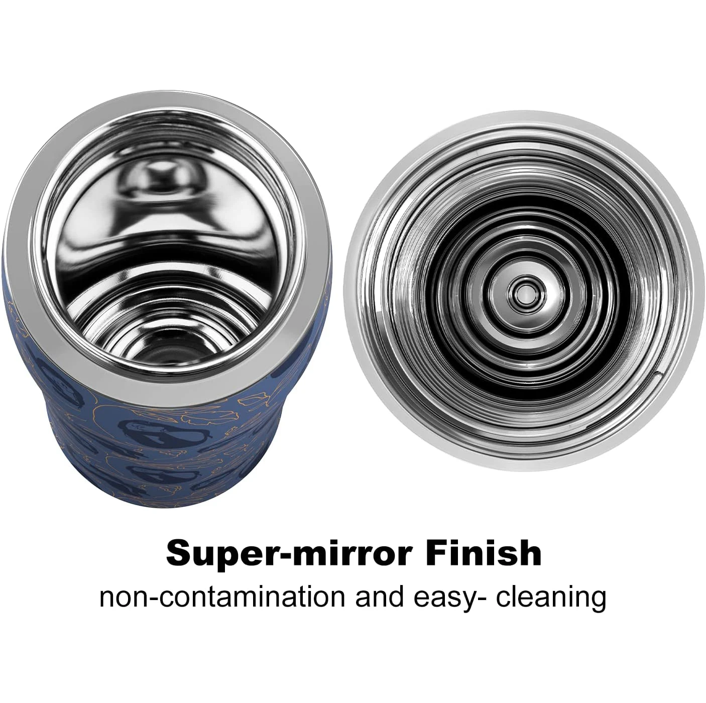 Smart Led Temperature Display Stainless Steel Vacuum Coffee Cup Insulated Thermal Mug