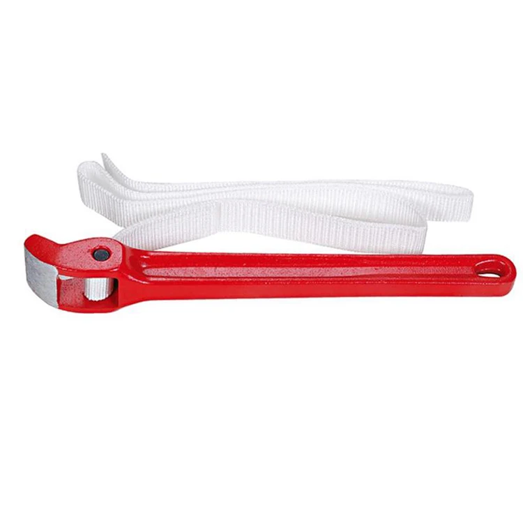 
Aluminum Handle Strap Oil Filter Belt Pipe Wrench 
