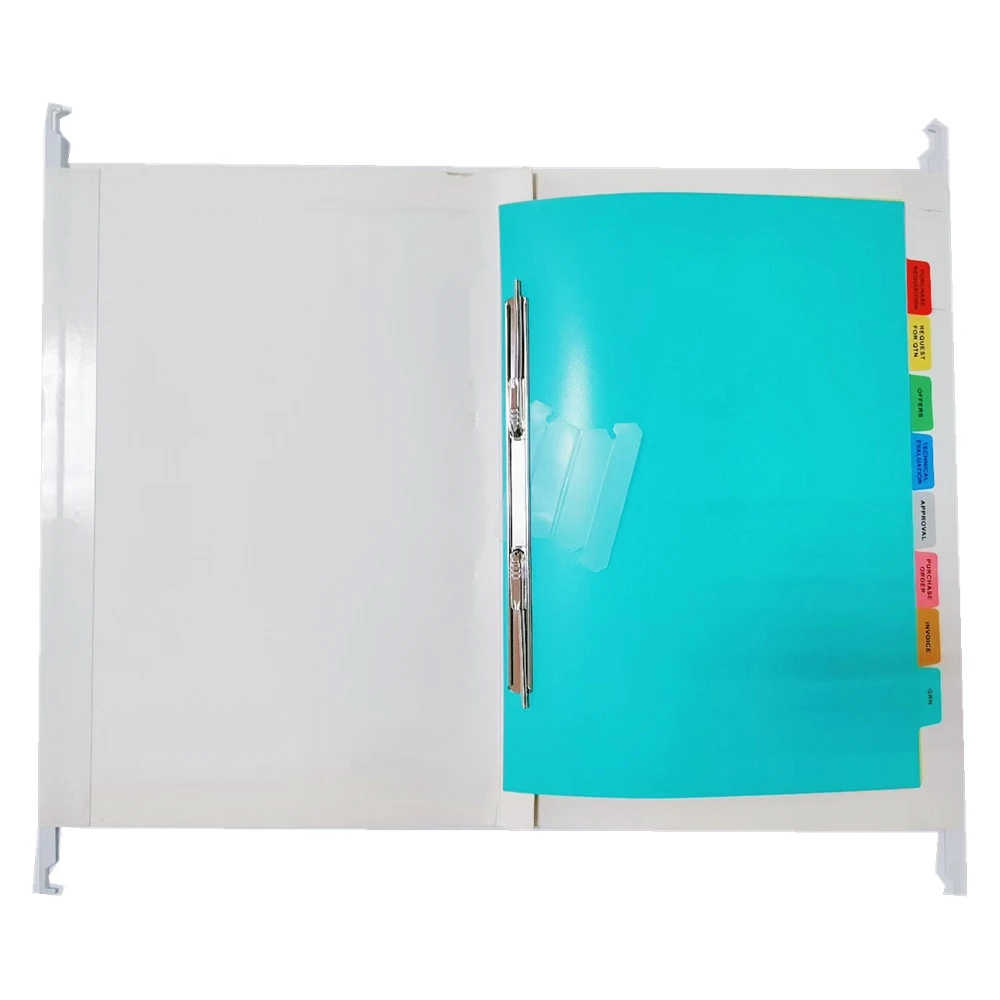 PVC Hanging File With Metal Clip