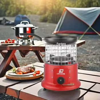Factory high quality infrared natural CE certification gas heater portable cooking and heating with camping gas heater outdoor