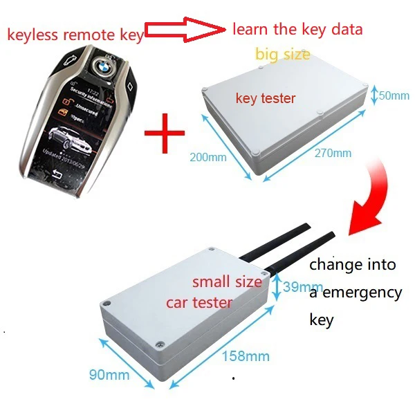 Universal remote key Keyless entry and drive the car remote engine start system for all the car