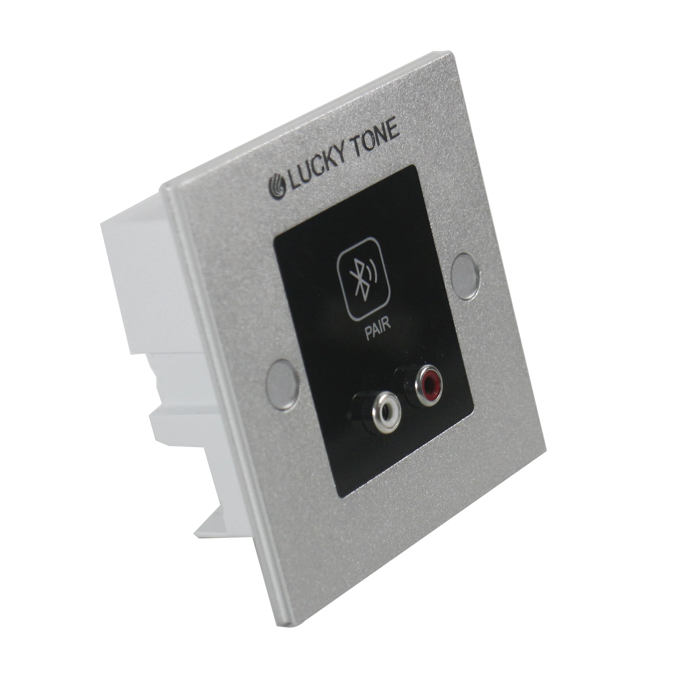 Dante /AES67 Network Digital Signal BT 5.0 Blue Tooth 2 Channel Wall Panel With POE Power Supply