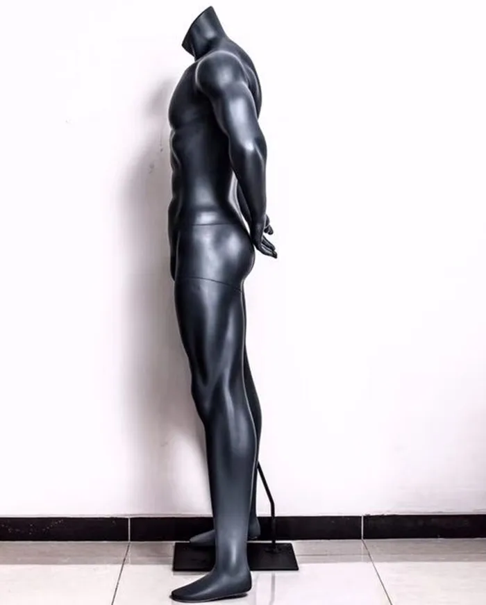 Fiberglass Male headless standing sports mannequin man Athletic model