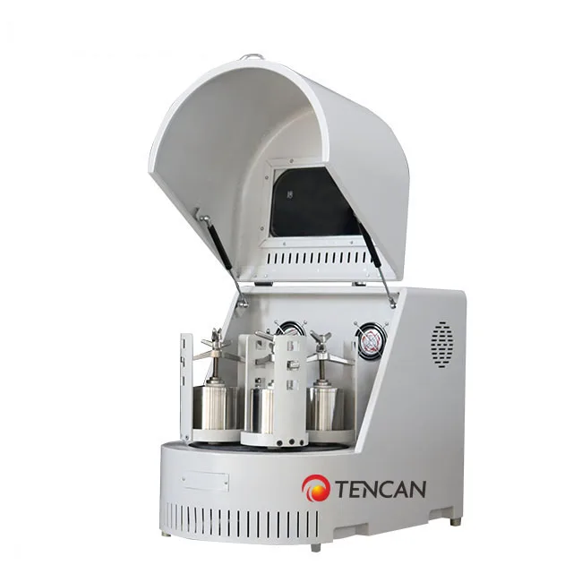 China Tencan 10L laboratory used bench-top powder grinding lab planetary ball mill,  laboratory ball mill grinder