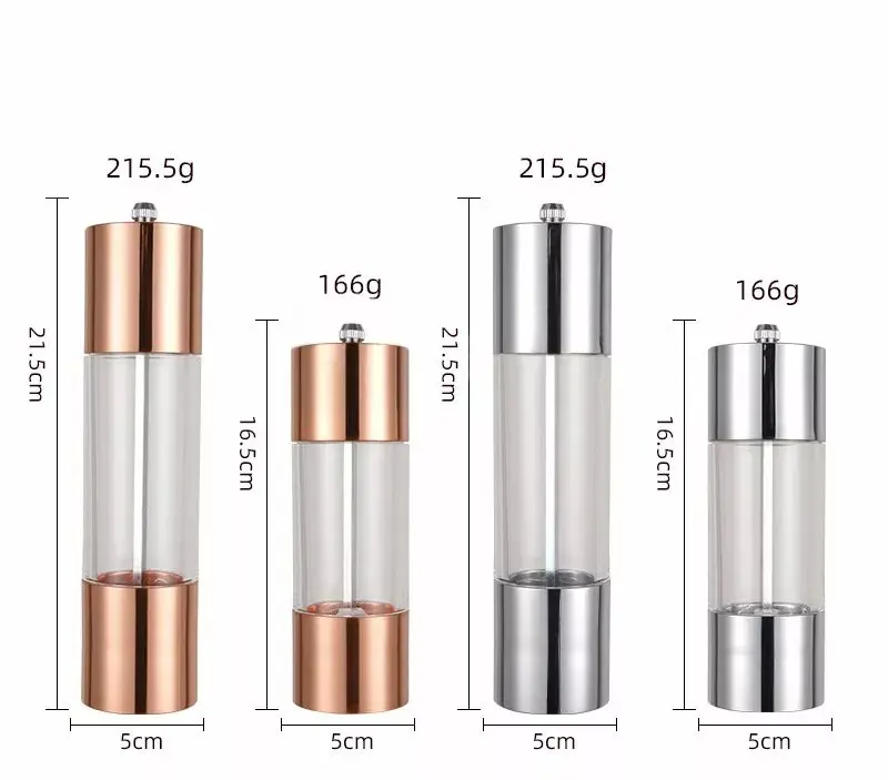 kitchen wooden salt and pepper grinder set pepper and salt grinder gift box