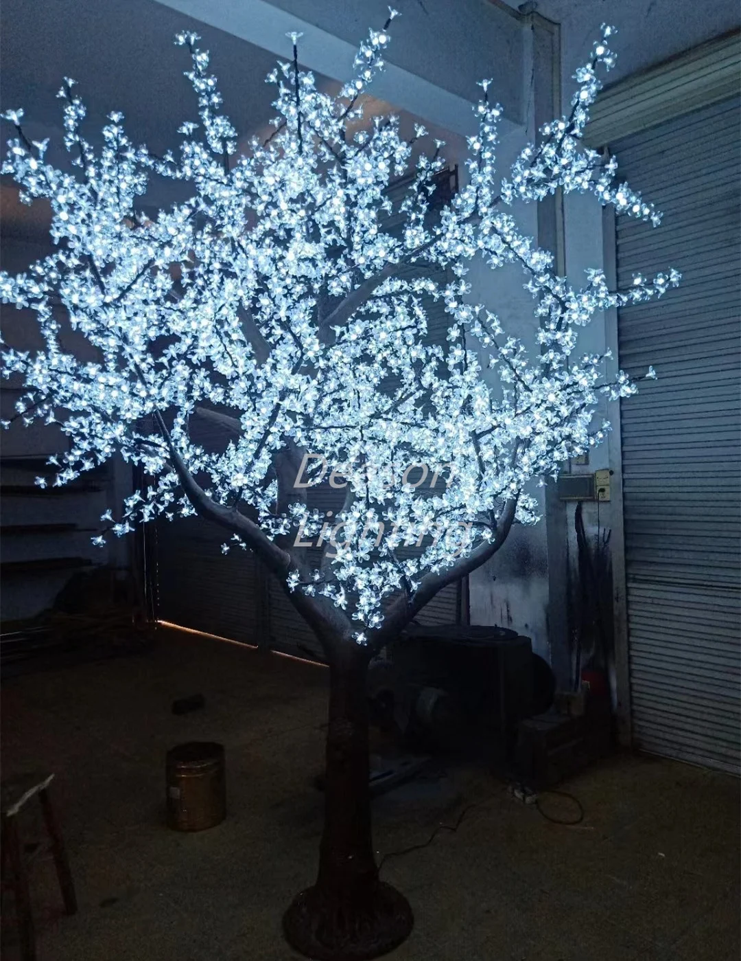 Outdoor Garden Wedding Street Christmas Holiday Decoration 10ft Artificial Led Cherry Blossom Tree Light