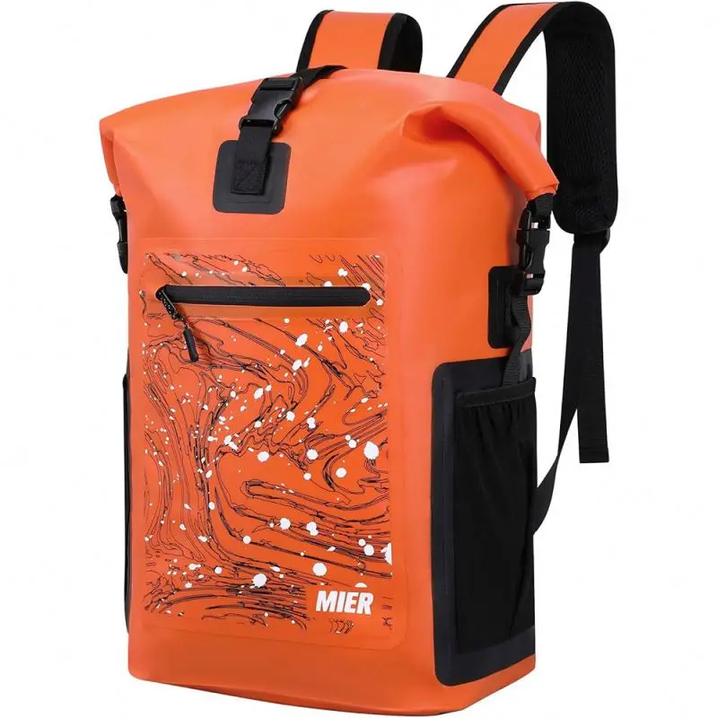 High Quality Waterproof Dry Bag Backpack Roll Top Dry Bag Outdoor Large Dry Sack Durable Water Sports Pack Bags With Cell Phone