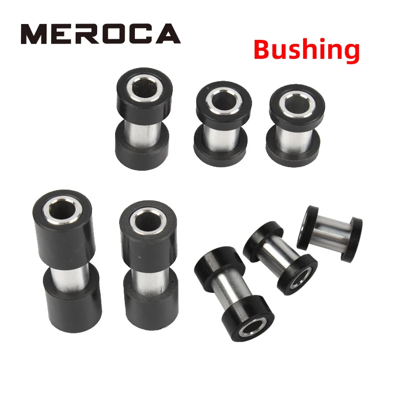 MTB Bike Soft Tail Rear Shock Absorber Bushing 22mm 24mm 26/32/42/44/50/54mm Alloy For EXAFOR DNM AOY38RC Shock Absorber Bushing