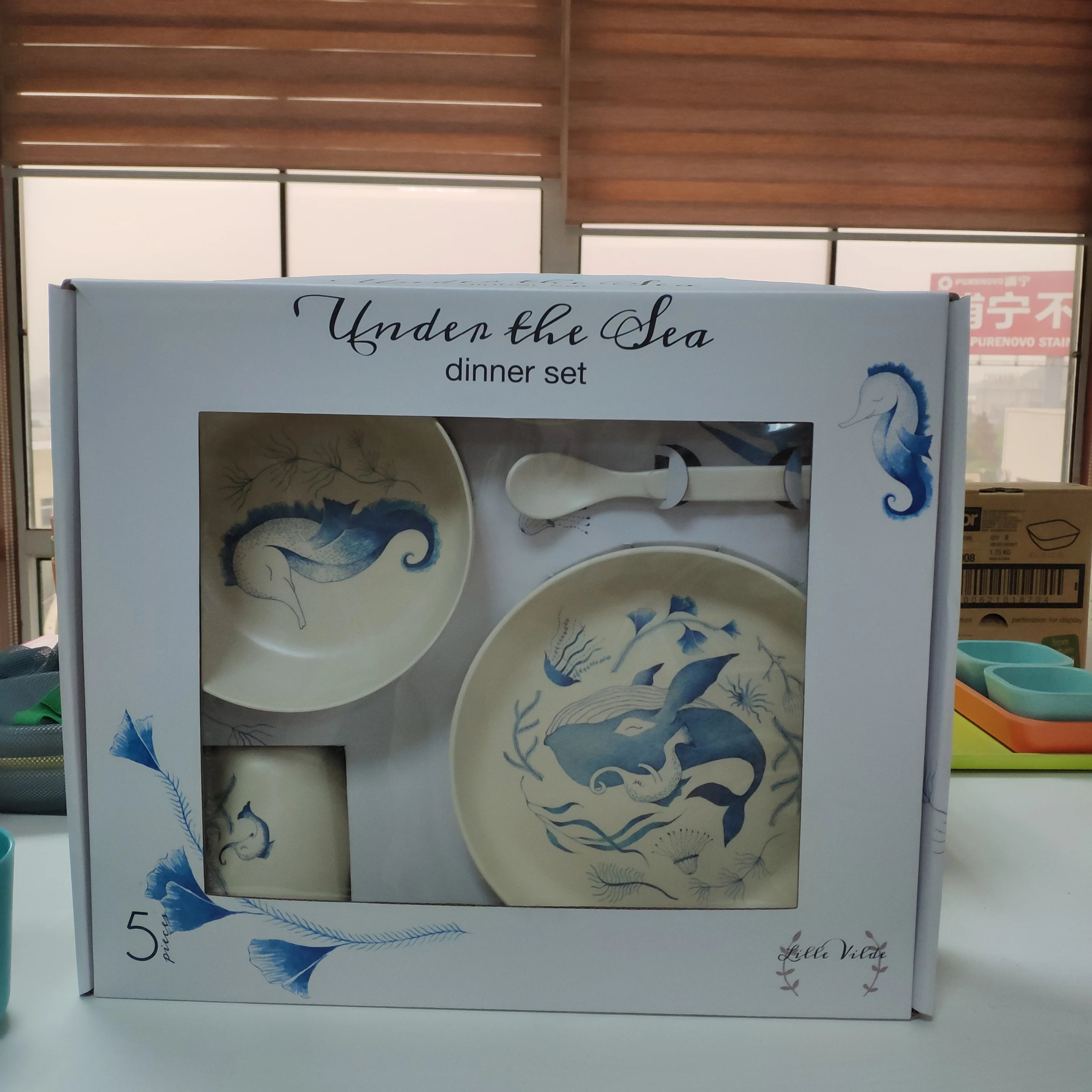 Hot sale tableware set unbreakable high and restaurant Melamine indoor Soup Bowl Dinner Plate Combination Dinnerware Set