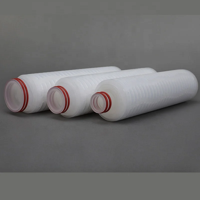 
Factory directly supply food grade high efficiency PES membrane filter cartridge for wine/ alcohol/ beverage processing filter 