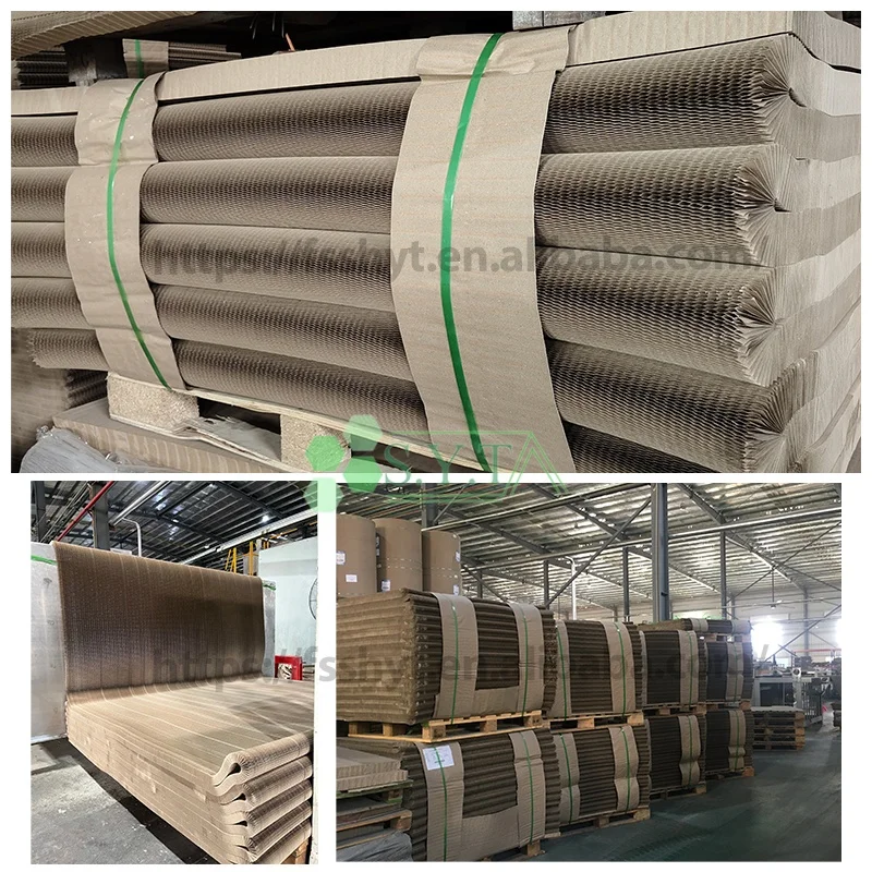 SYT Aluminum door filling Inner filling material honeycomb paper core