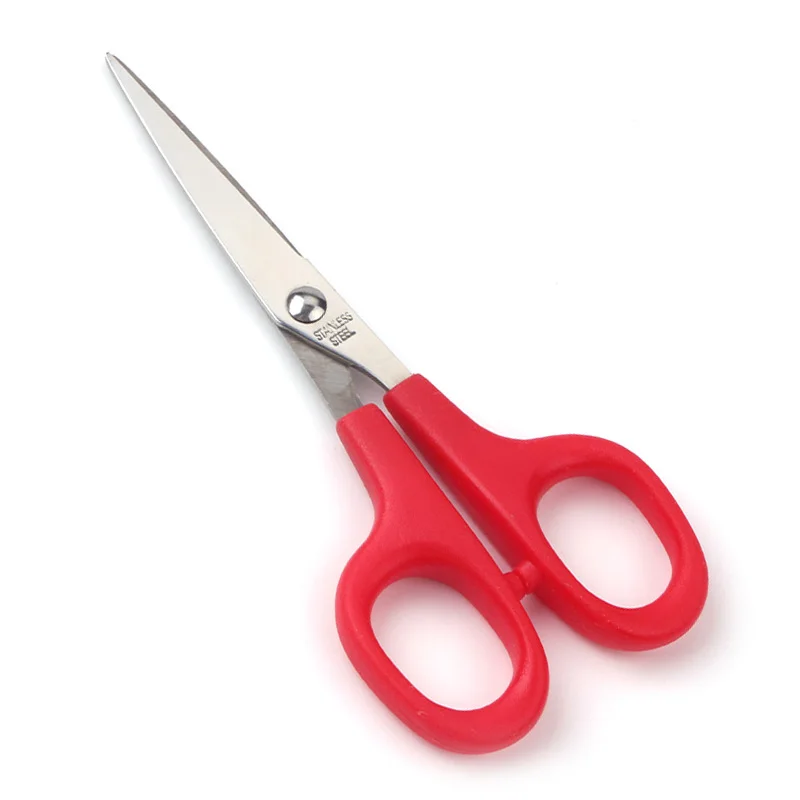 Stock high Quality Ciseaux School and office supplies utility Scissors Stainless Steel Cutting Scissors