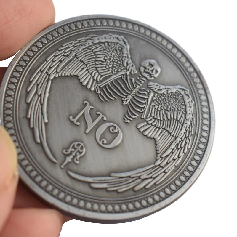 Wholesale coper manufacturing Art Collection Home Decoration Commemorative Coins yes or no
