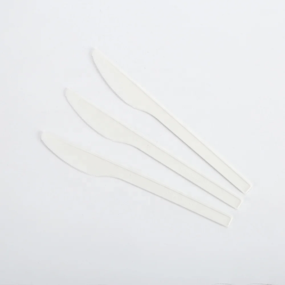 SuYuan 100% Degradable Disposable Cutlery Knife Is Environmentally Friendly and Portable Disposable Cutlery